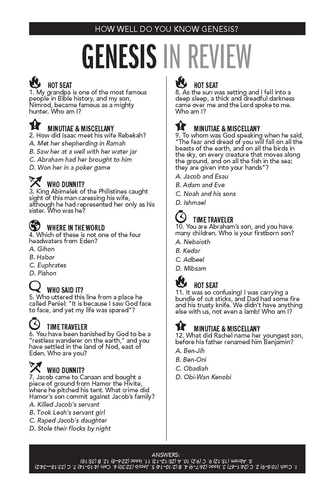 1,000 Trivia Facts About the Bible - Image 3
