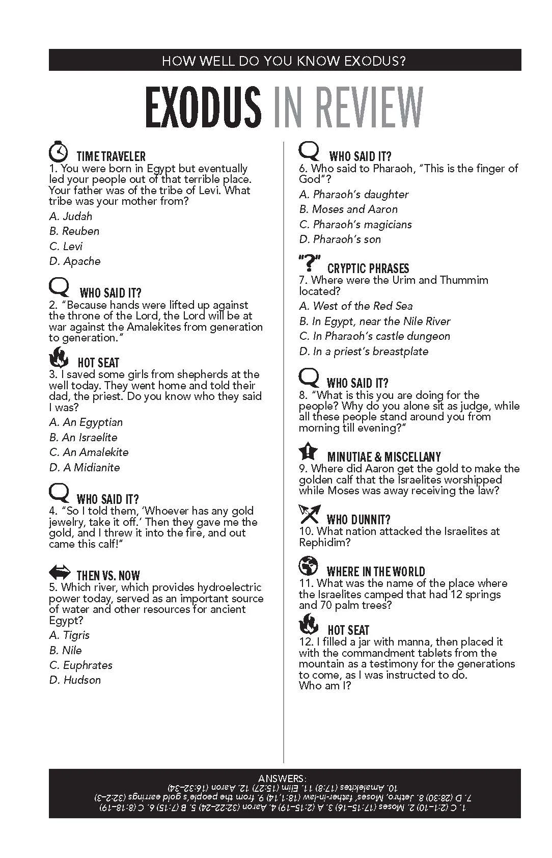 1,000 Trivia Facts About the Bible - Image 5