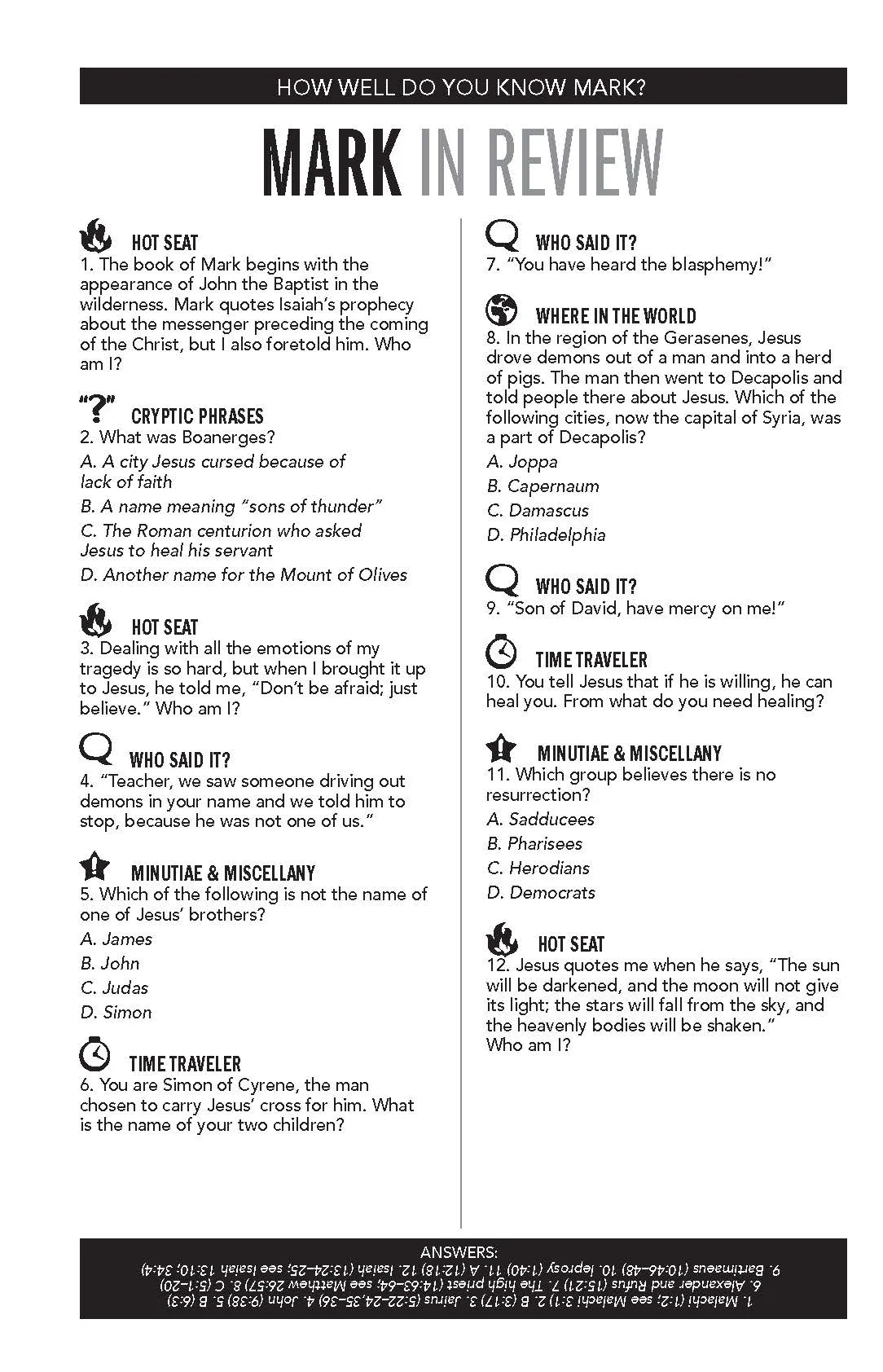 1,000 Trivia Facts About the Bible - Image 9