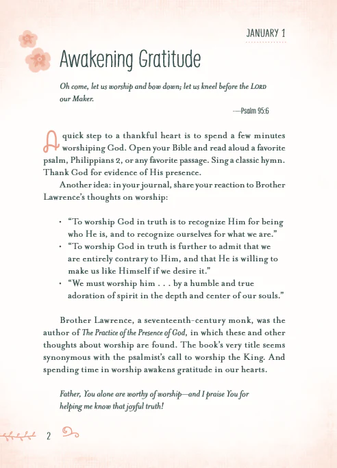 365 Devotions for a Thankful Heart: 5 Minutes a Day to Grow Your Thankfulness to God (A 365-Day Devotional) - Image 5