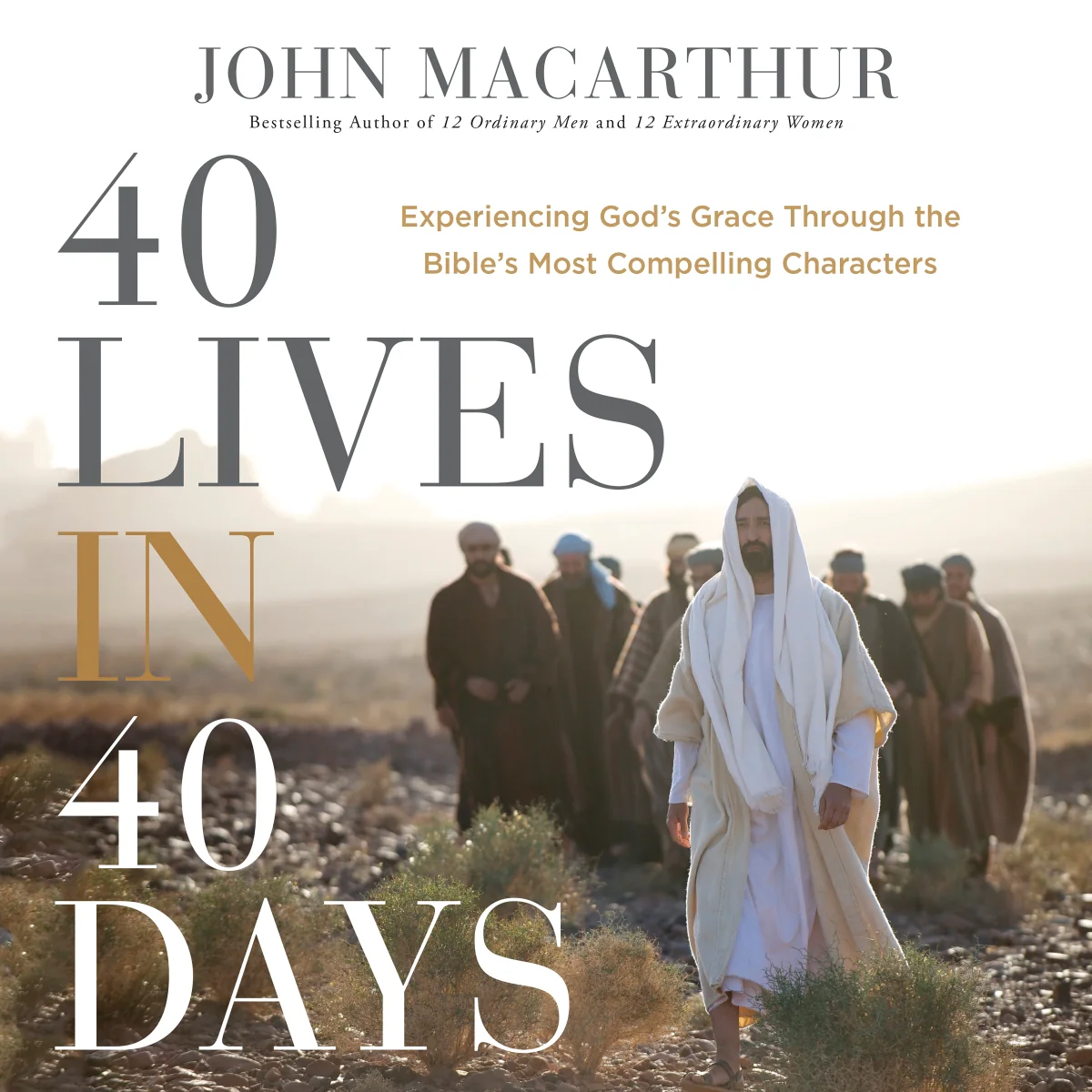40 Lives in 40 Days: Experiencing God’s Grace Through the Bible’s Most Compelling Characters (A 40-Day Devotional) - Audiobook (Unabridged)