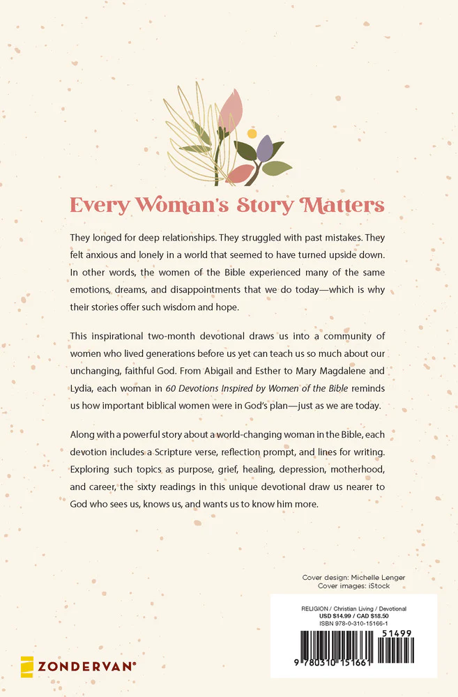 60 Devotions Inspired by Women of the Bible: How These Extraordinary Women Teach You to Walk with God in Your Own Unique Story - Image 3