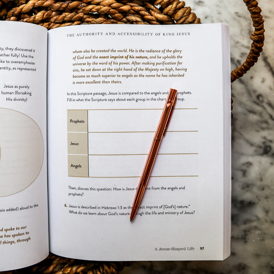 A Jesus Shaped Life Study Guide + Prayer Journal + Bible Premium Bundle - Image 8