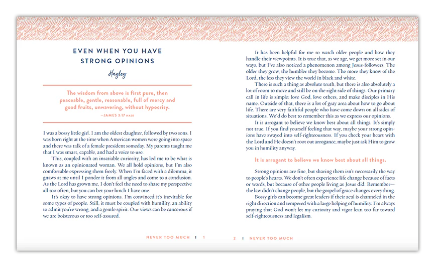 Always Enough, Never Too Much: 100 Devotions to Quit Comparing, Stop Hiding, and Start Living Wild and Free (A 100-Day Devotional) - Image 5