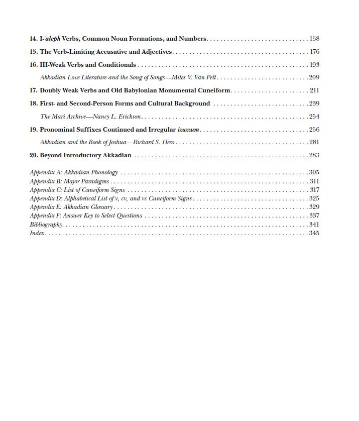 Basics of Akkadian: A Grammar, Workbook, and Glossary - Image 3