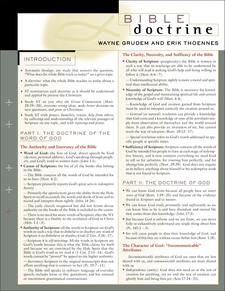 Bible Doctrine Laminated Sheet - Image 2