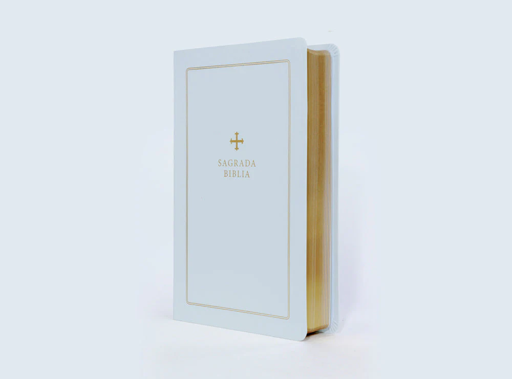 Biblia Católica, Regalos y Ceremonias, Piel reciclada, Rosado, Comfort Print - Image 10