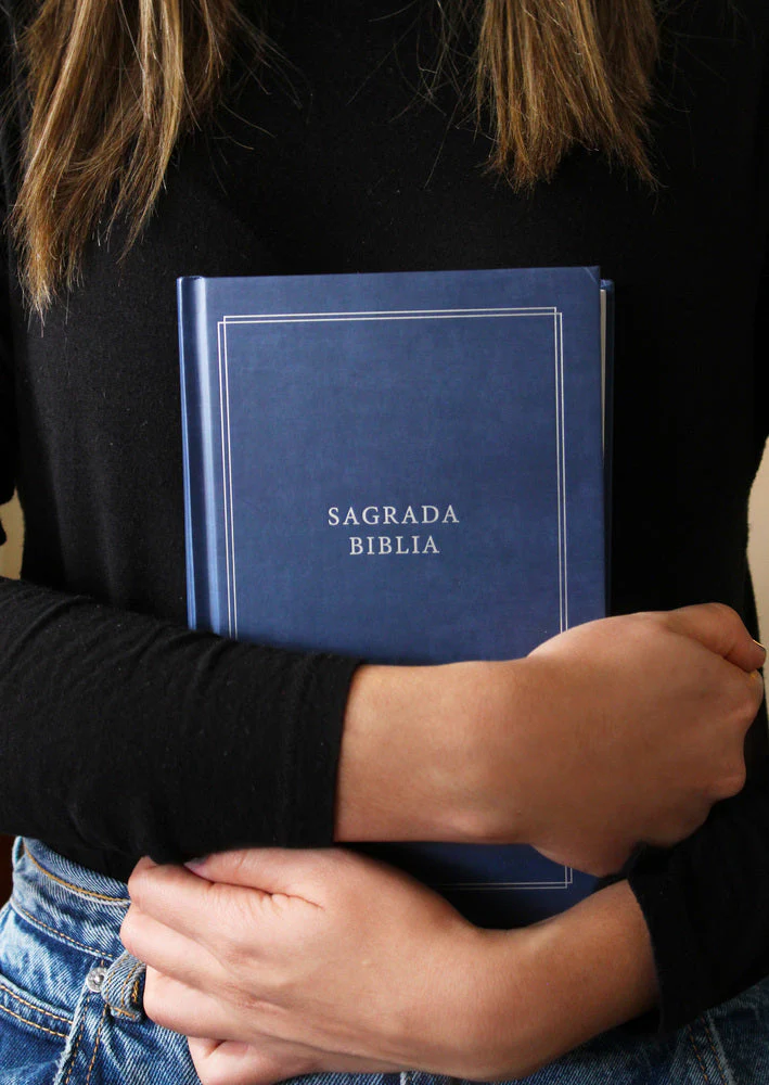 Biblia Católica, Regalos y Ceremonias, Piel reciclada, Rosado, Comfort Print - Image 38