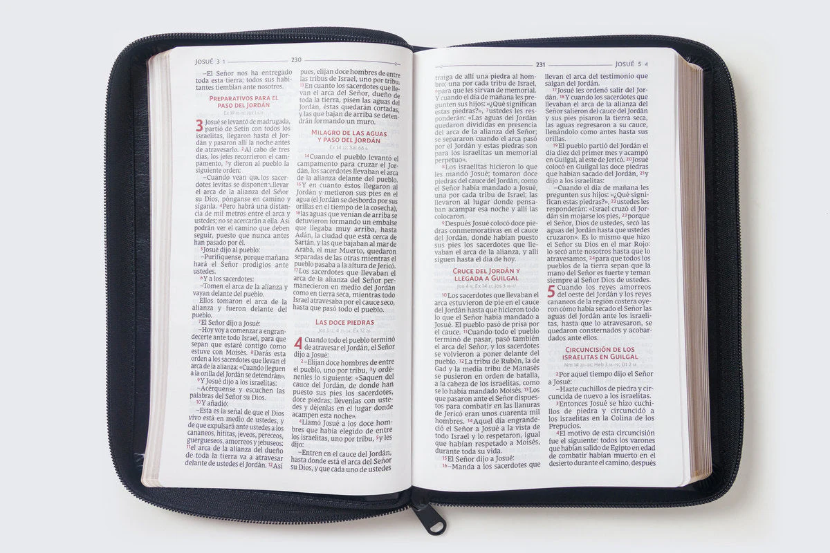 Biblia Católica, Regalos y Ceremonias, Piel reciclada, Rosado, Comfort Print - Image 47