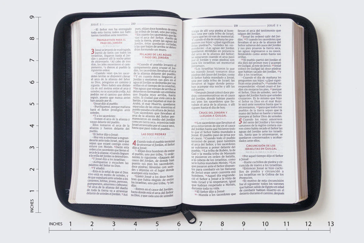 Biblia Católica, Regalos y Ceremonias, Piel reciclada, Rosado, Comfort Print - Image 50