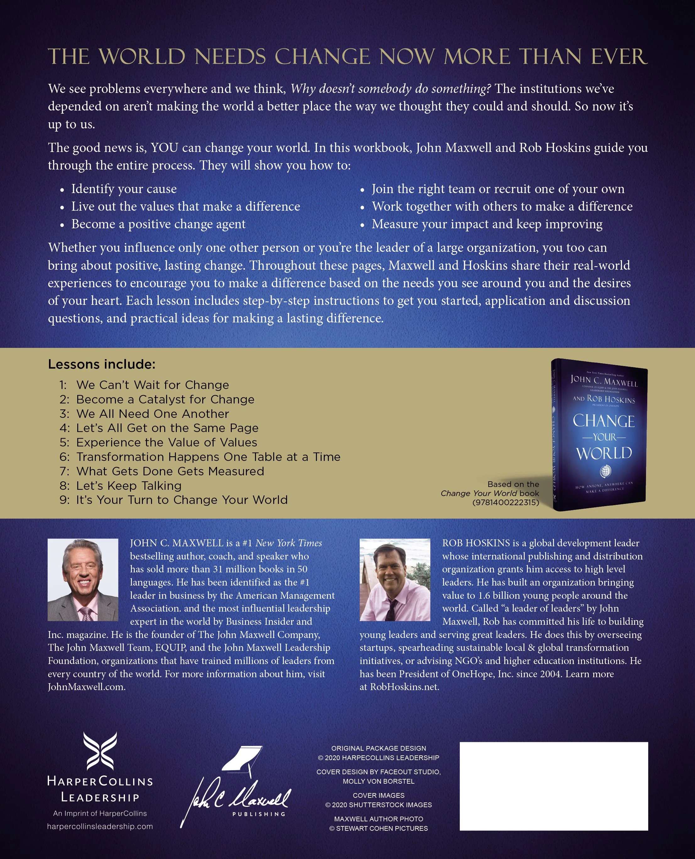 Change Your World Workbook: How Anyone, Anywhere Can Make a Difference - Image 3