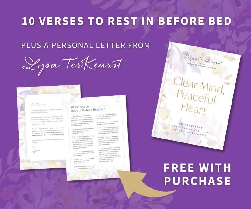 Clear Mind, Peaceful Heart: 50 Devotions for Sleeping Well in a World Full of Worry (A 50-Day Devotional) - Image 3