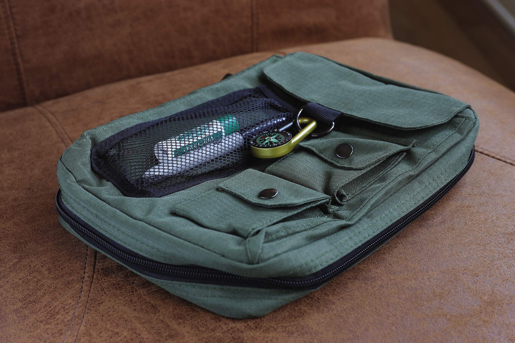 Compass Green Book and Bible Cover - Image 5