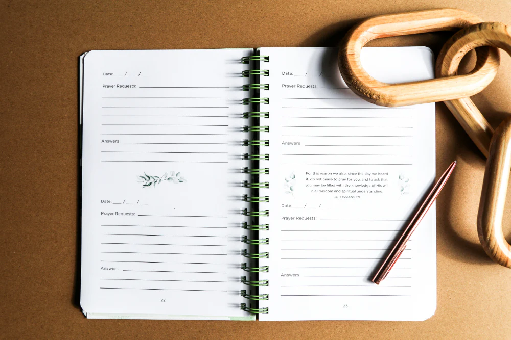 Daily Prayer Journal, Spiral-Bound - Image 6