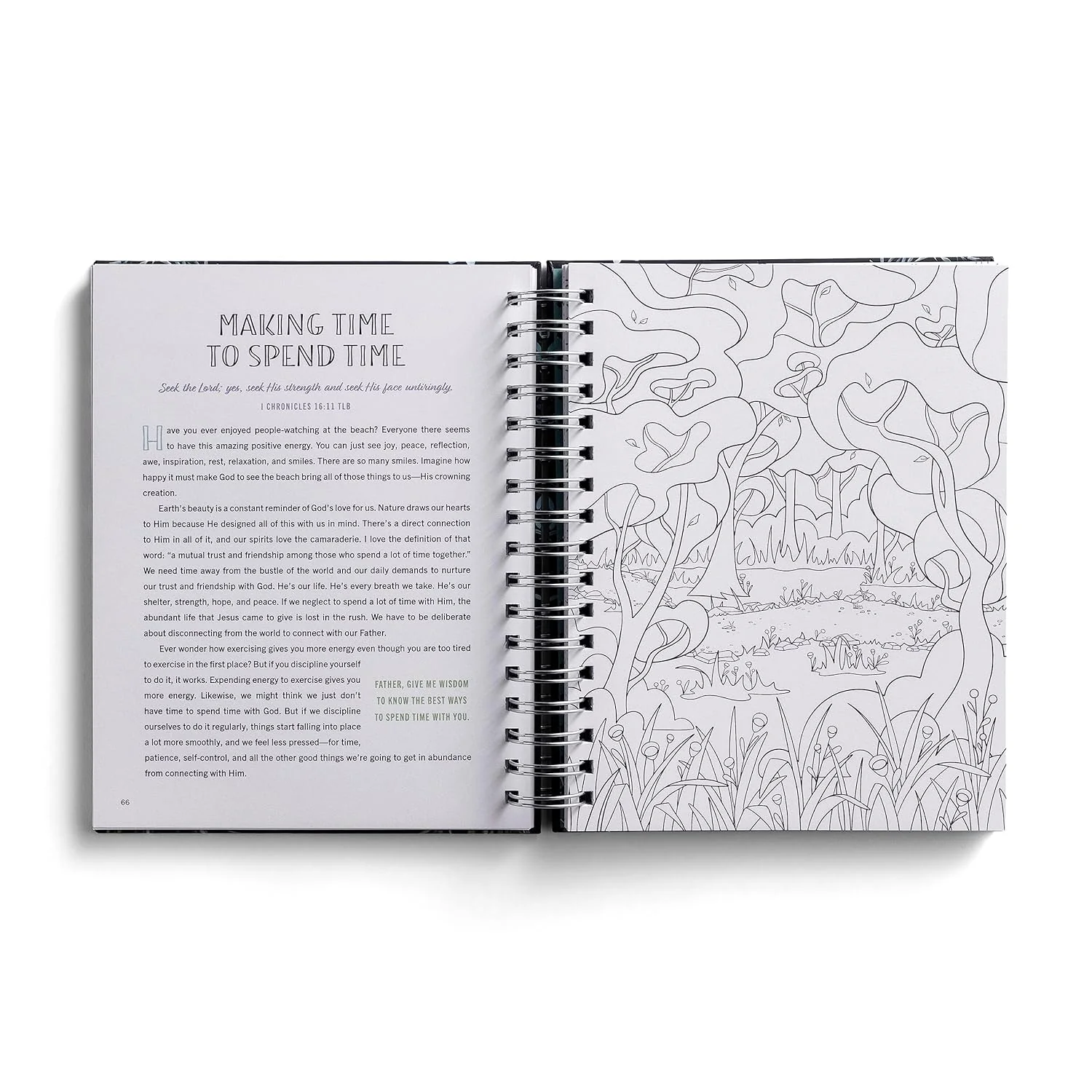 Be Still & Know: Devotional Adult Coloring Book (75 Daily Devotions and Coloring Pages to Pause Your Busy Life) – The Perfect Gift for Christian Women - Image 6