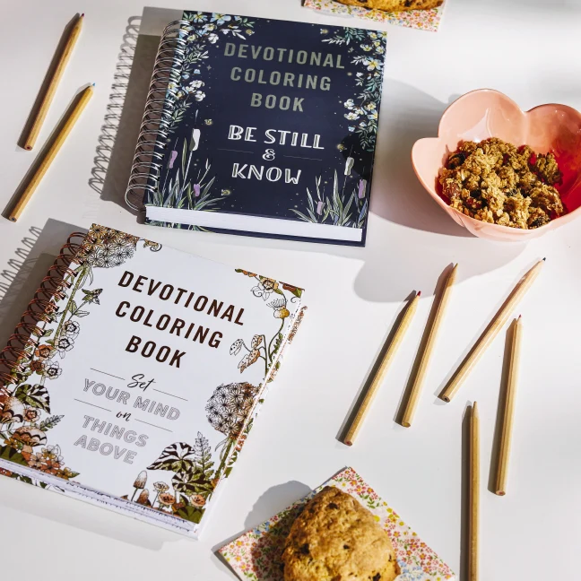 Set Your Mind on Things Above: Devotional Adult Coloring Book (75 Daily Devotions and Coloring Pages to Steady Your Soul) – The Perfect Gift for Christian Women - Image 6