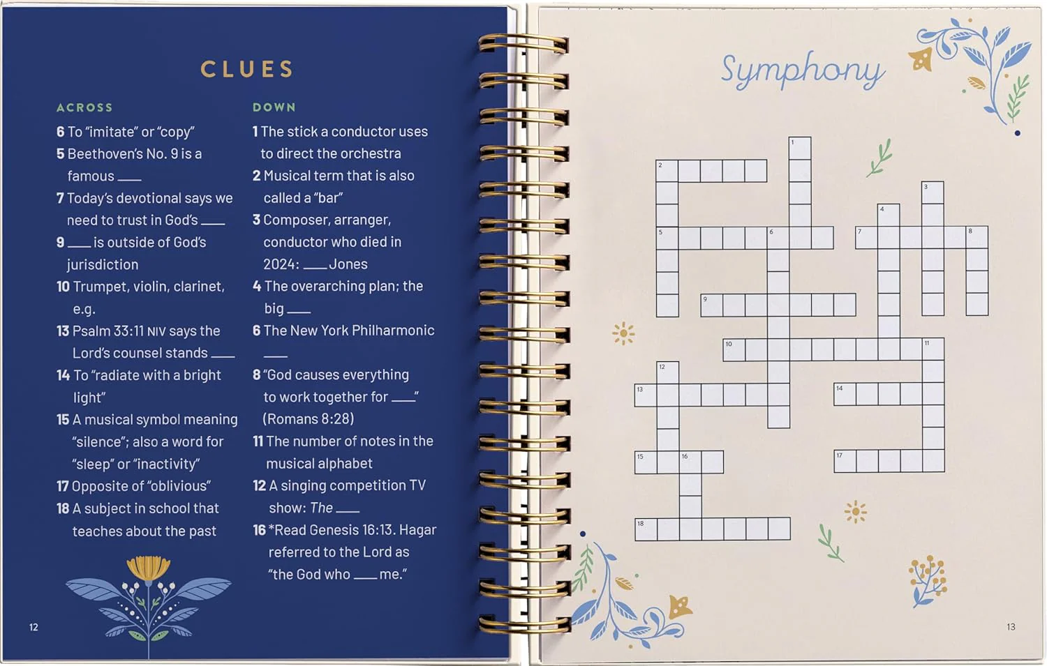 Daily Moments with God: Devotional Crossword Puzzle Book (36 Daily Devotions with Inspiring Activities to Enjoy God's Presence) – The Perfect Gift for Christian Women - Image 4