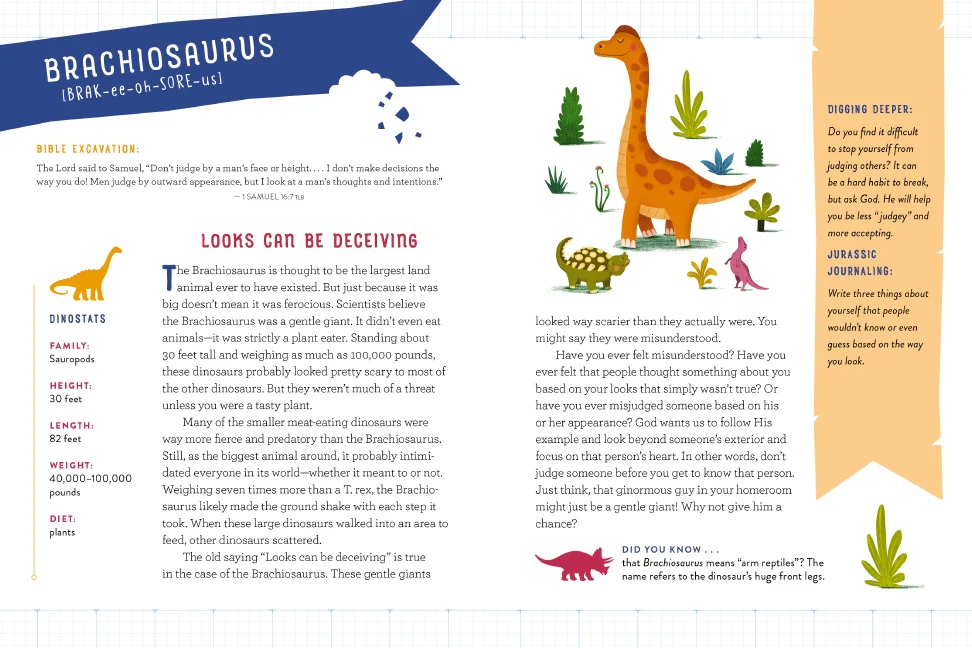 Dinosaur Devotions: 75 Dino Discoveries, Bible Truths, Fun Facts, and More! - Image 3