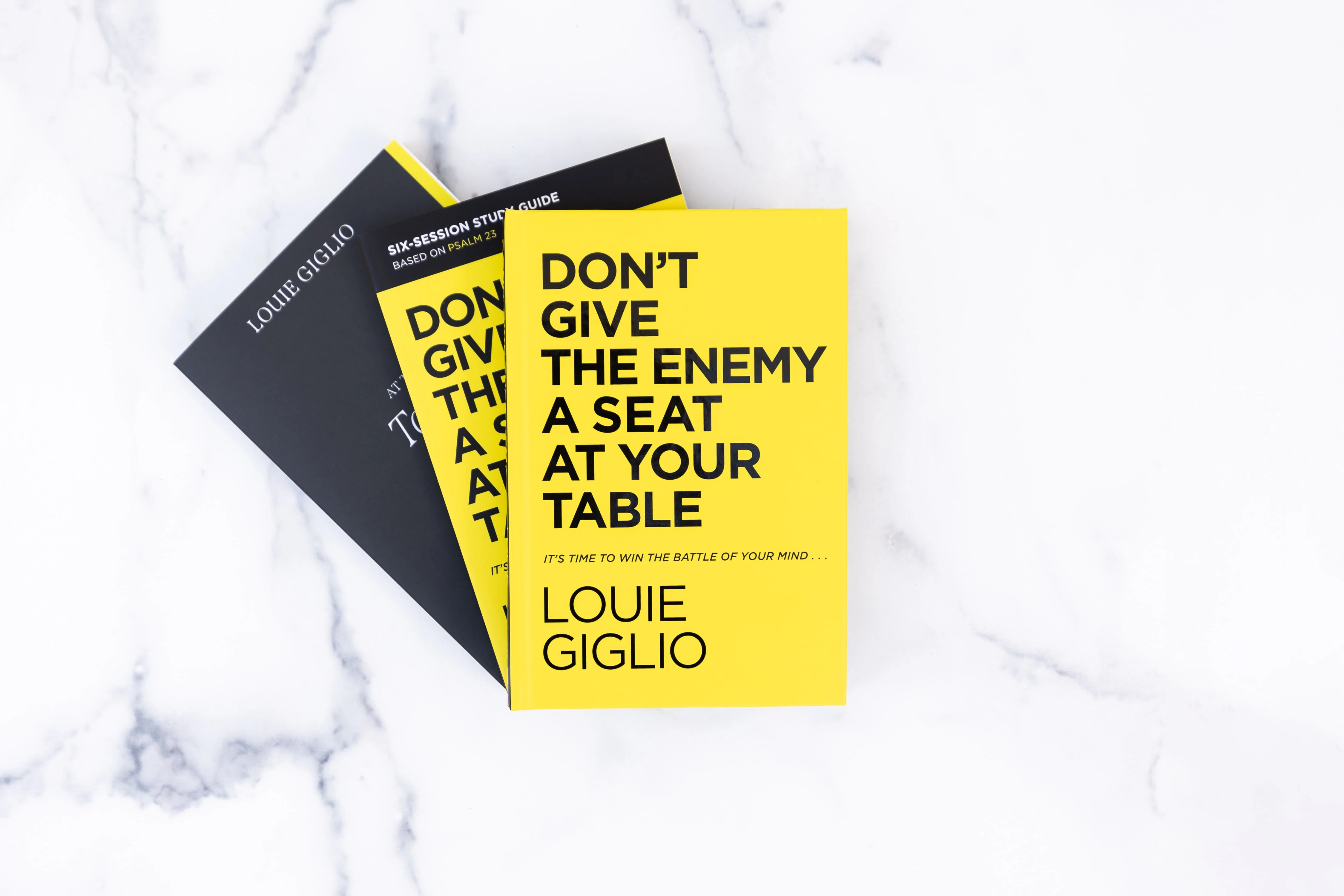 Don’t Give the Enemy a Seat at Your Table Study Guide + Book + Devotional Premium Bundle - Image 4