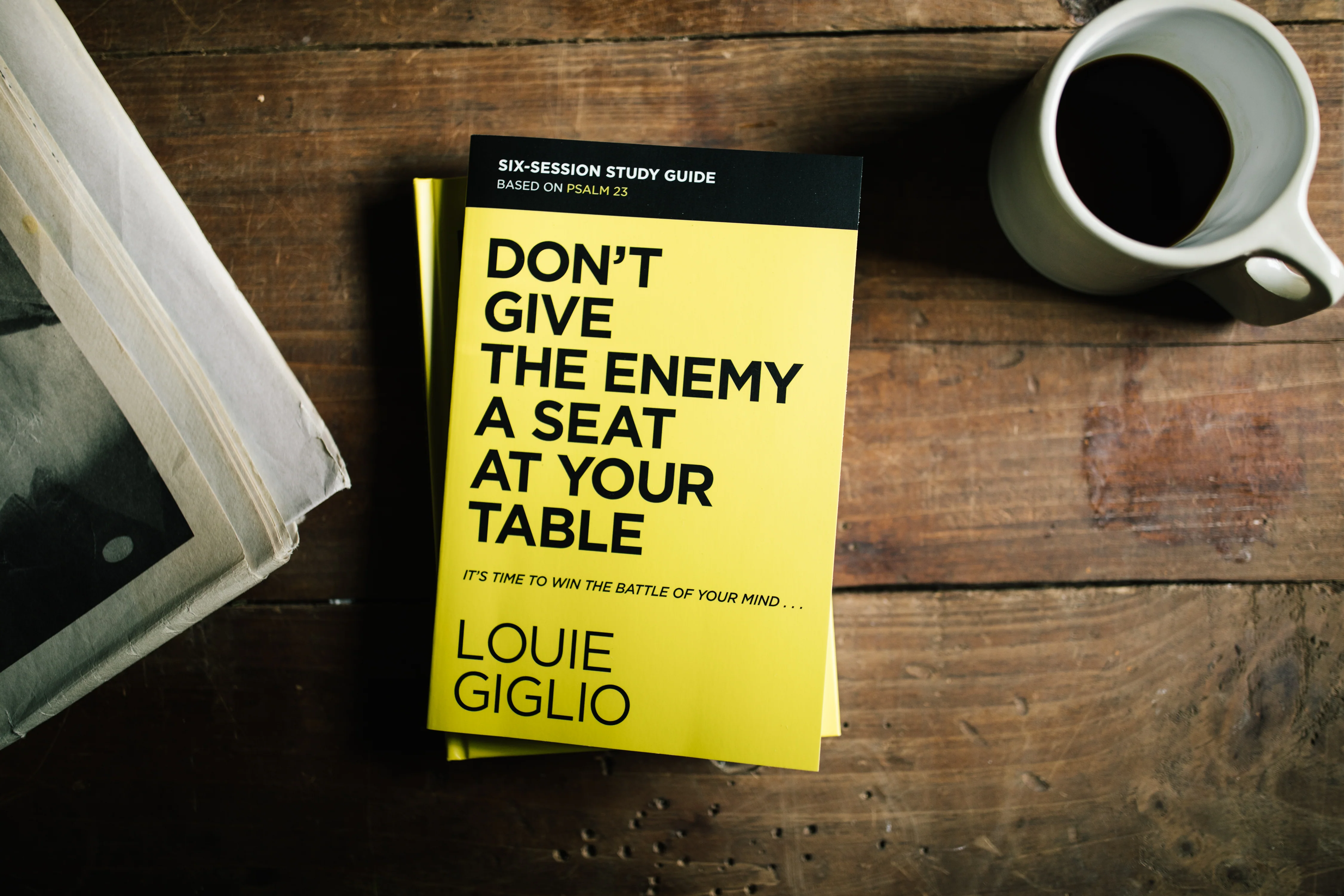 Don’t Give the Enemy a Seat at Your Table Study Guide + Book + Devotional Premium Bundle - Image 9