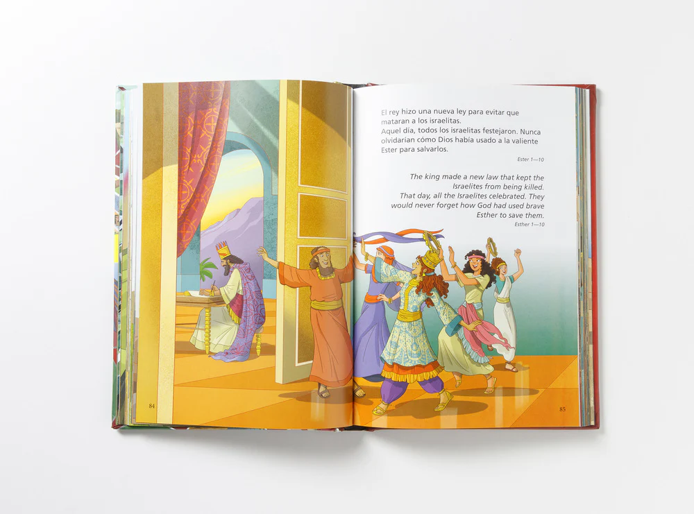 Easy to Read Bible (Bilingual) / La Biblia fácil de leer (Bilingüe): Practice your reading and learn the Bible - Image 4