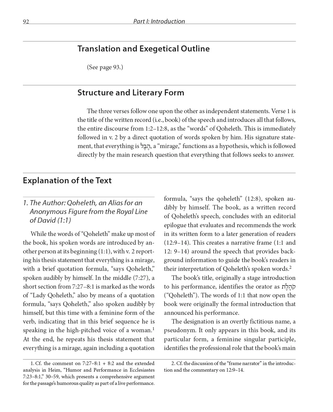 Ecclesiastes: A Discourse Analysis of the Hebrew Bible - Image 7