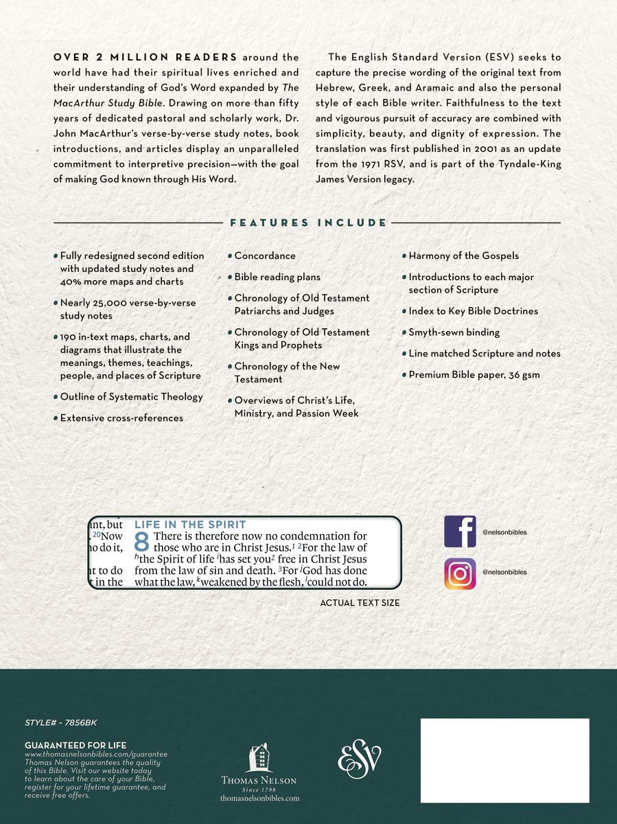 ESV, MacArthur Study Bible, 2nd Edition: Unleashing God's Truth One Verse at a Time - Image 22