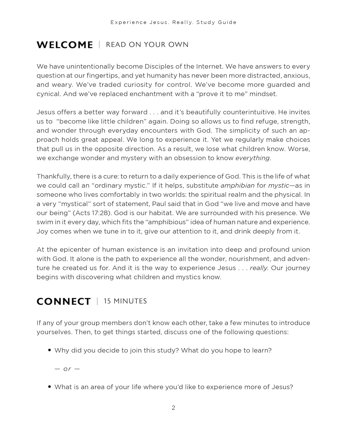 Experience Jesus. Really Bible Study Guide plus Streaming Video: Finding Refuge, Strength, and Wonder through Everyday Encounters with God - Image 6