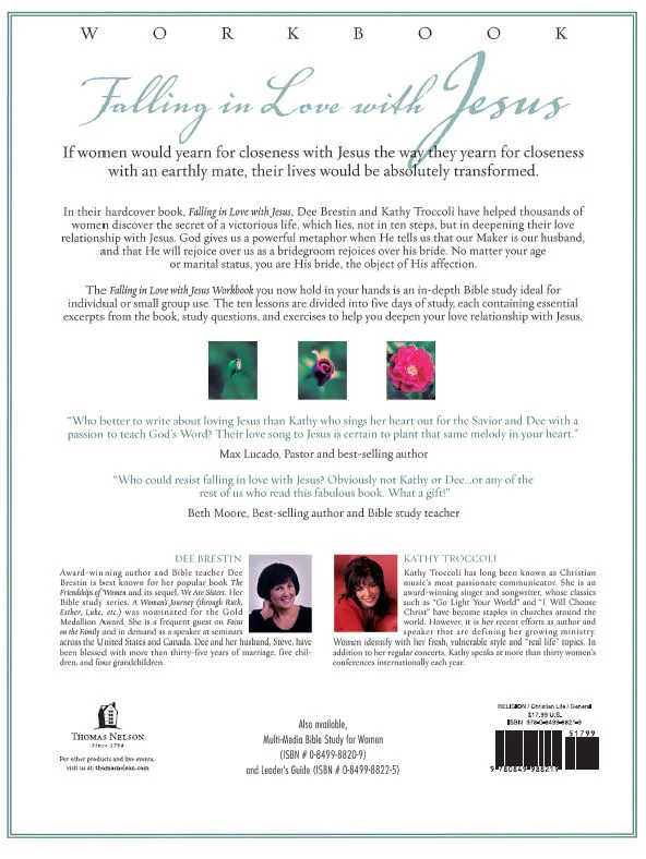 Falling in Love with Jesus Workbook: Abandoning Yourself to the Greatest Romance of Your Life - Image 2