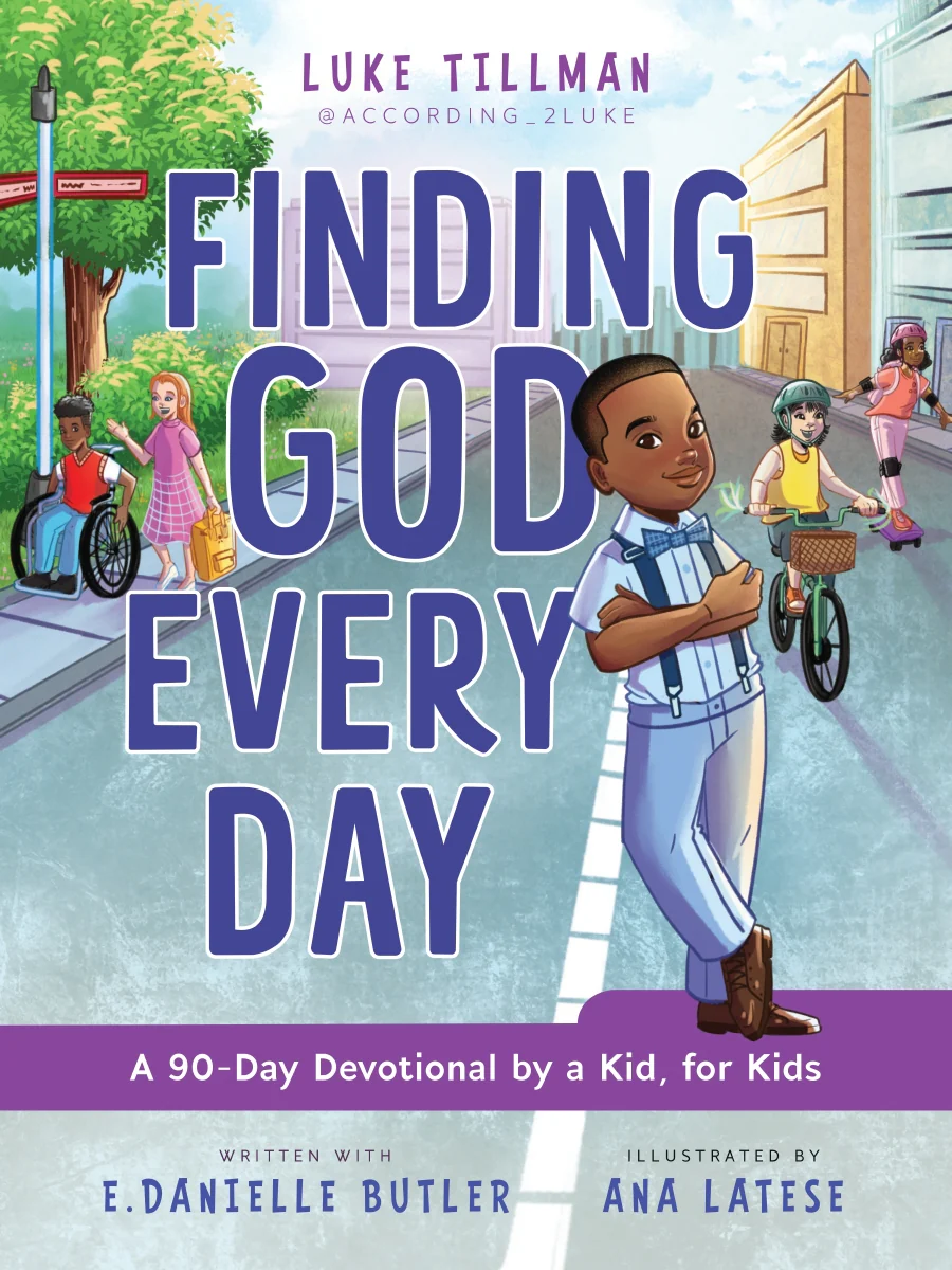 Finding God Every Day: A 90-Day Devotional by a Kid, for Kids