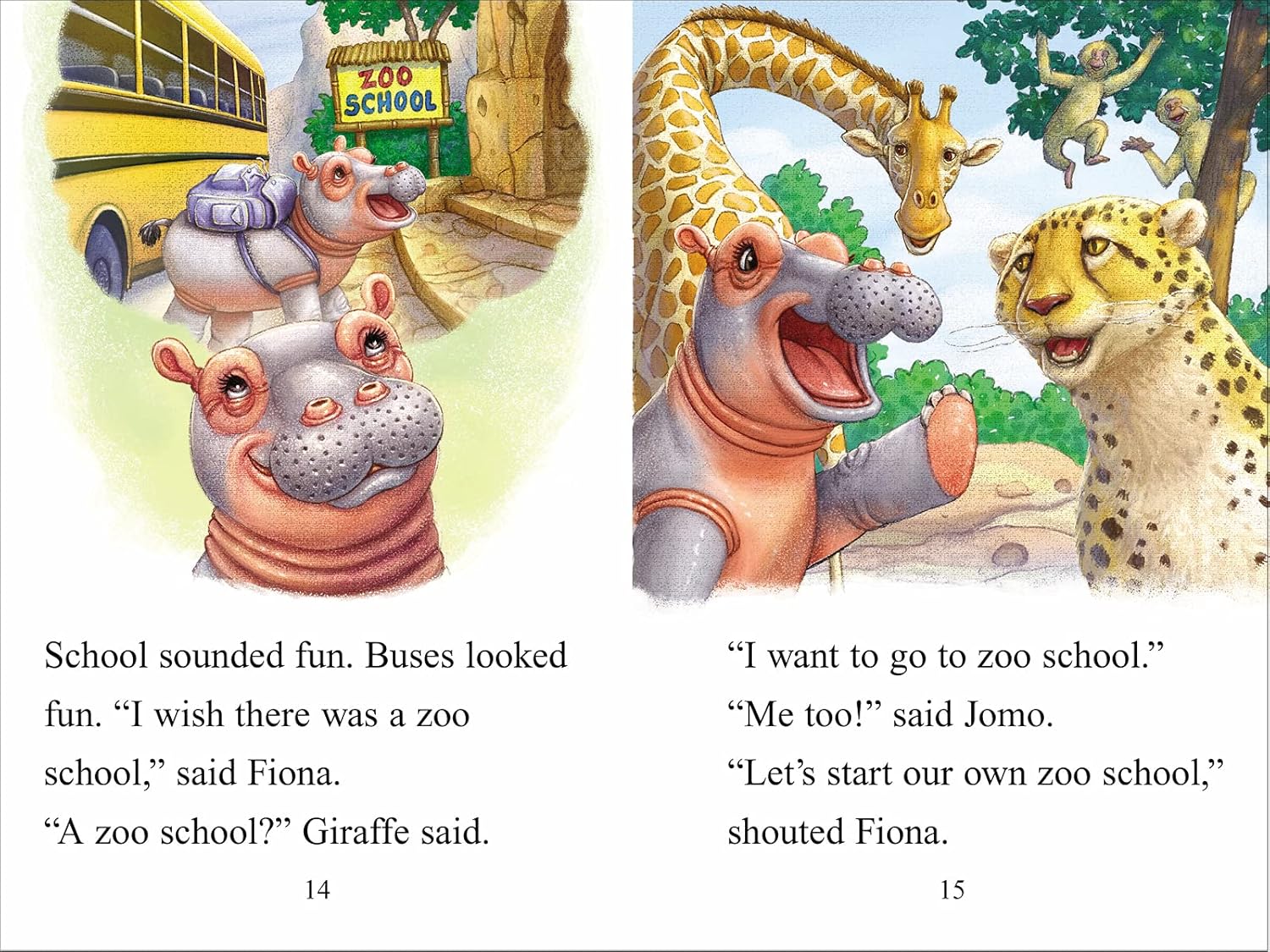 Fiona Goes to School: Level 1 - Image 6