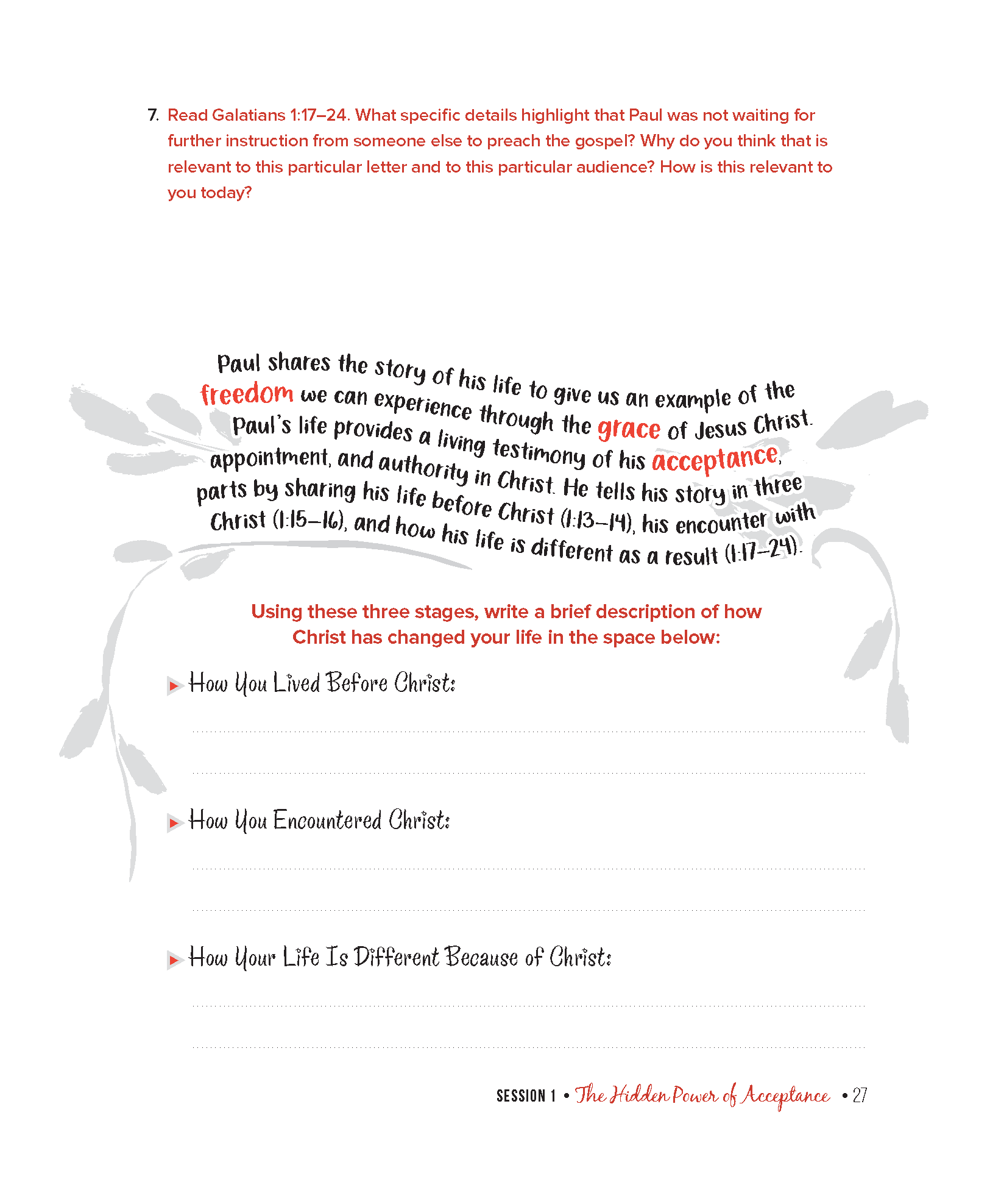 Galatians Bible Study Study Guide + Journal Bundle - Image 5