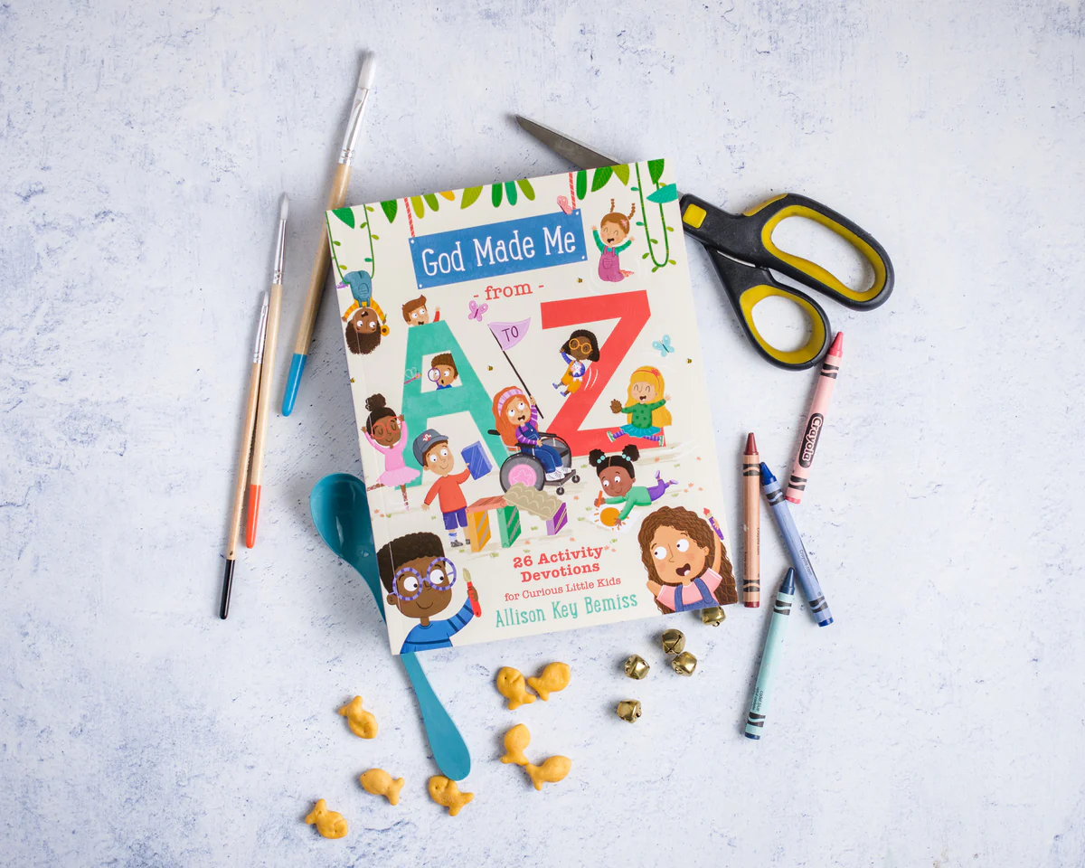 God Made Me from A to Z: 26 Activity Devotions for Curious Little Kids - Image 3