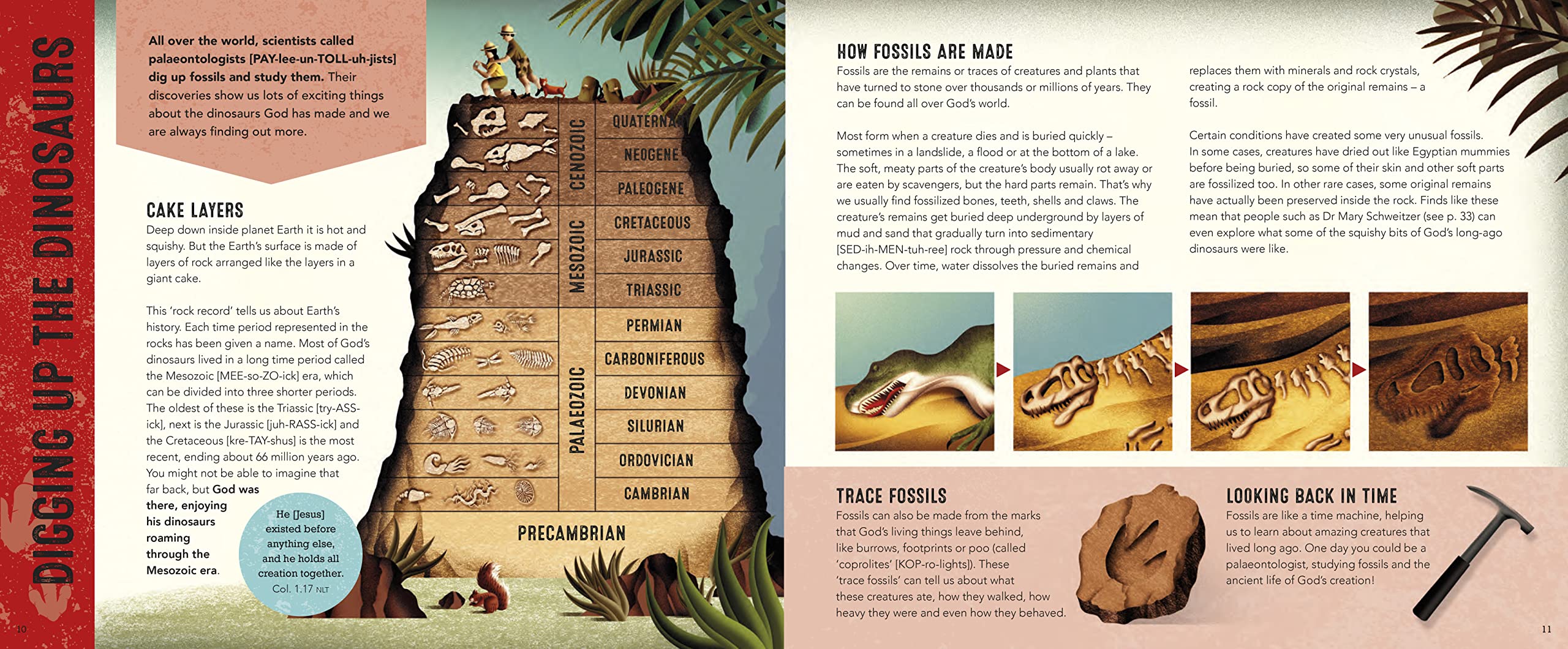 God Made the Dinosaurs: Full of Dinotastic Illustrations and Facts - Image 8