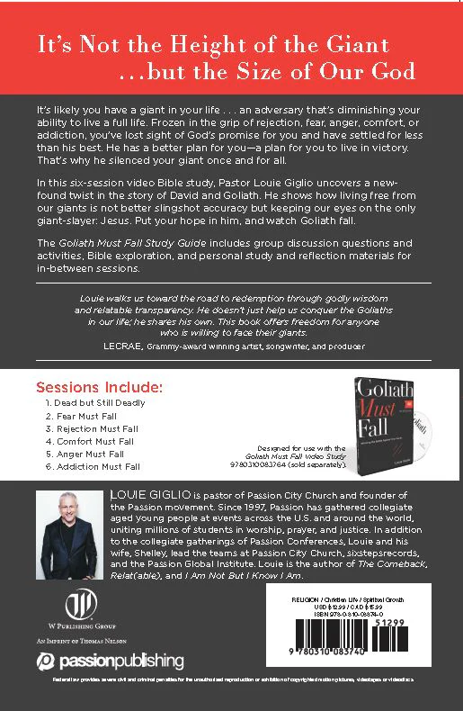 Goliath Must Fall Study Guide with DVD: Winning the Battle Against Your Giants - Image 5