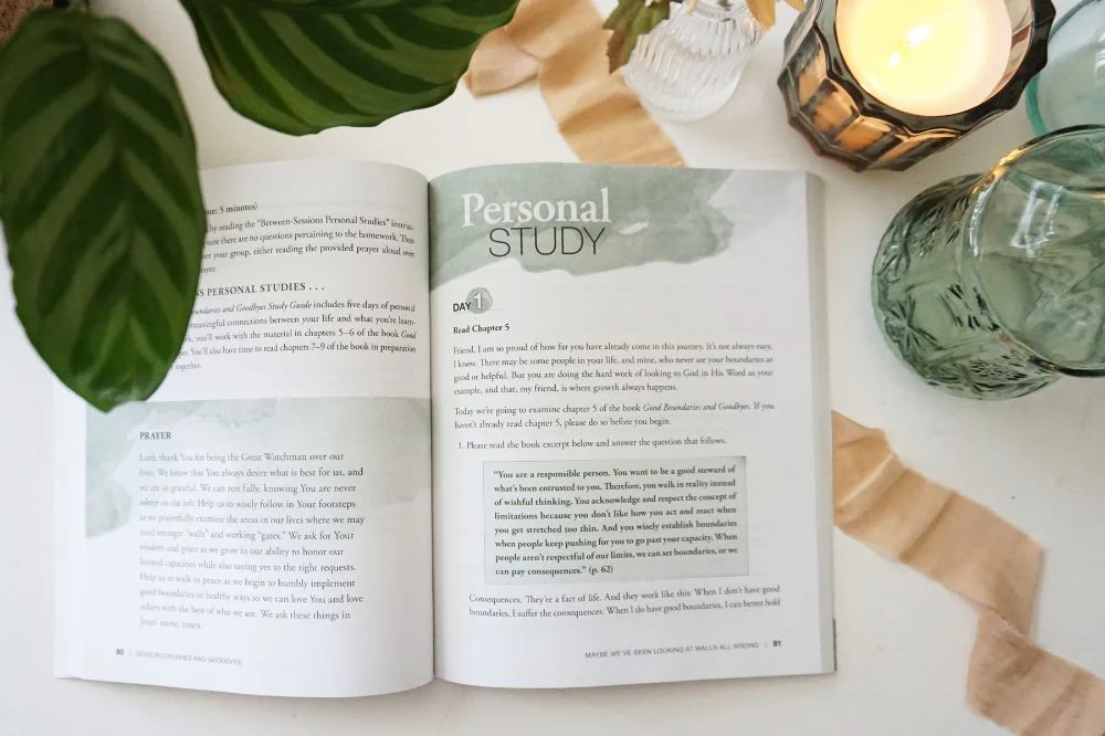 Good Boundaries and Goodbyes Book + Bible Study Guide Bundle - Image 7
