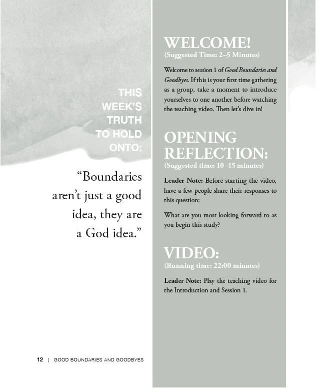 Good Boundaries and Goodbyes Bible Study Guide plus Streaming Video: Loving Others Without Losing the Best of Who You Are - Image 13