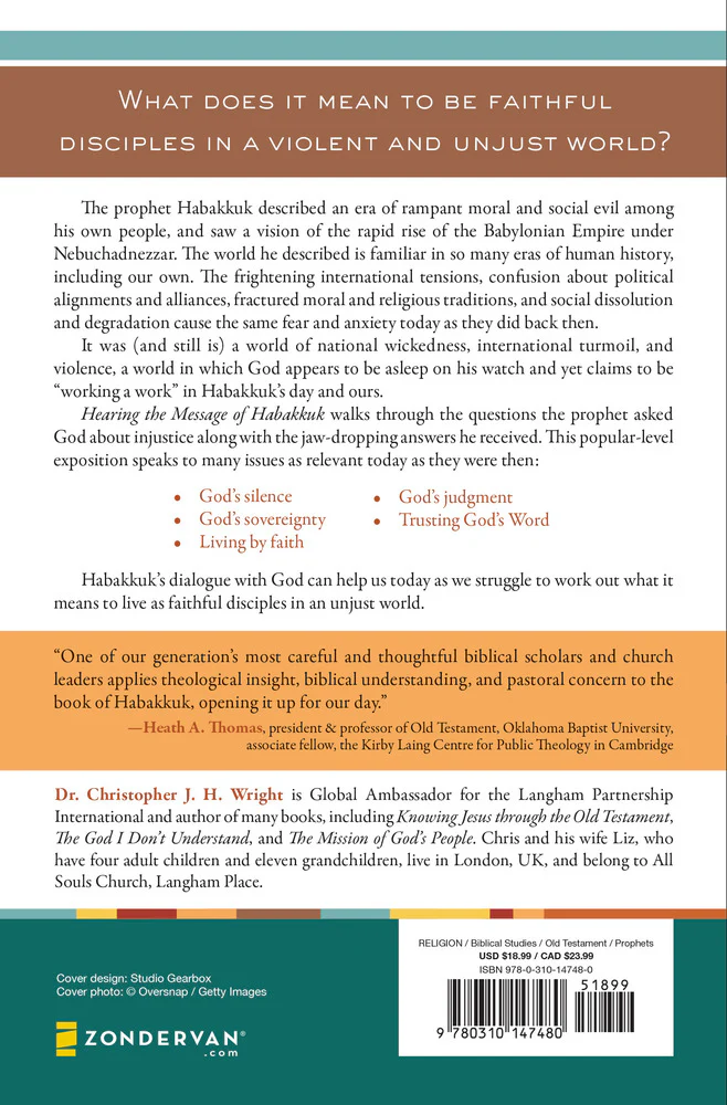 Hearing the Message of Habakkuk: Living by Faith in a Violent World - Image 3