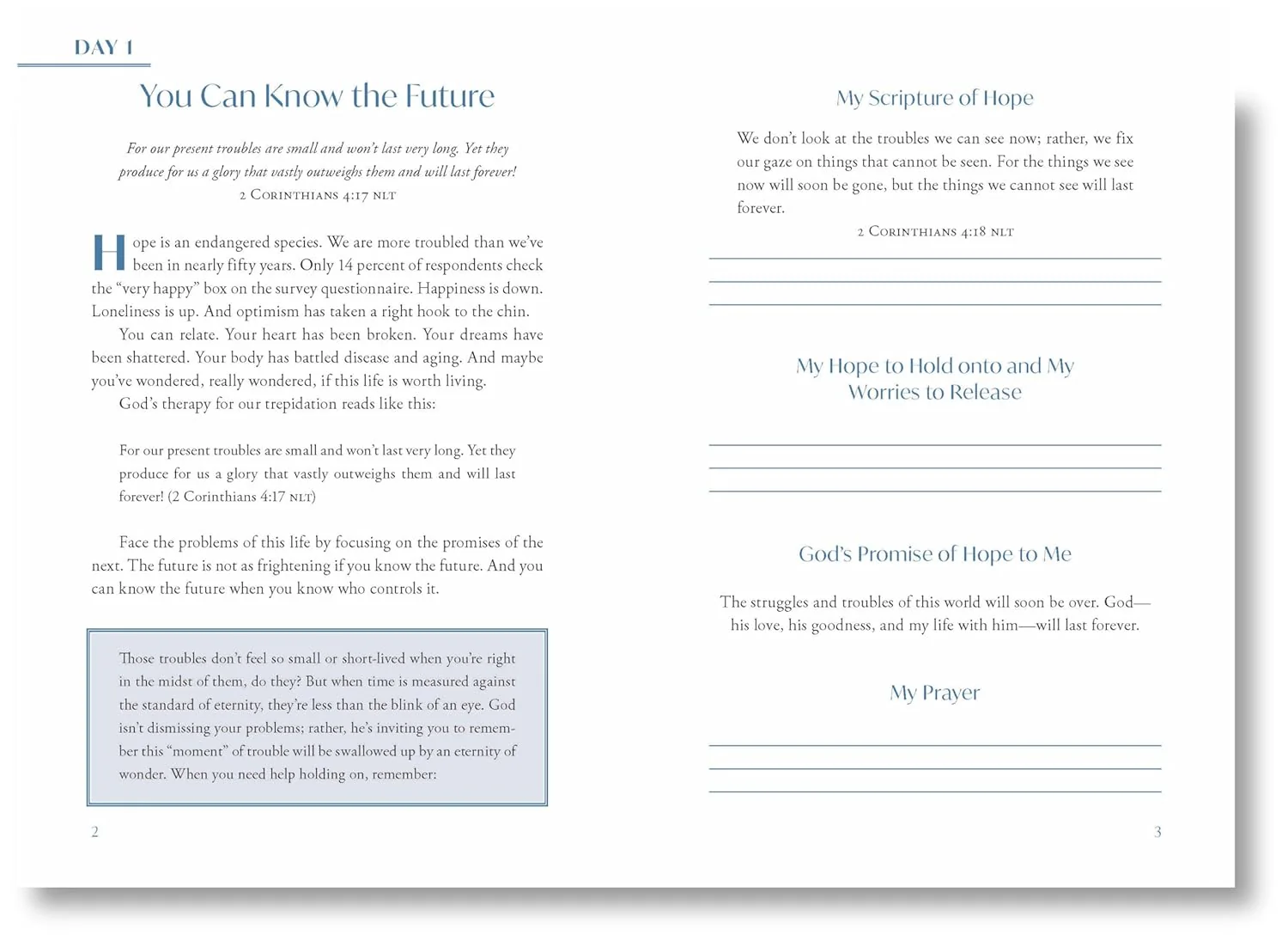 Hope for Hard Days: 90 Reflections of Comfort, Calm, and the Certainty of Heaven (A Daily Devotional) - Image 3