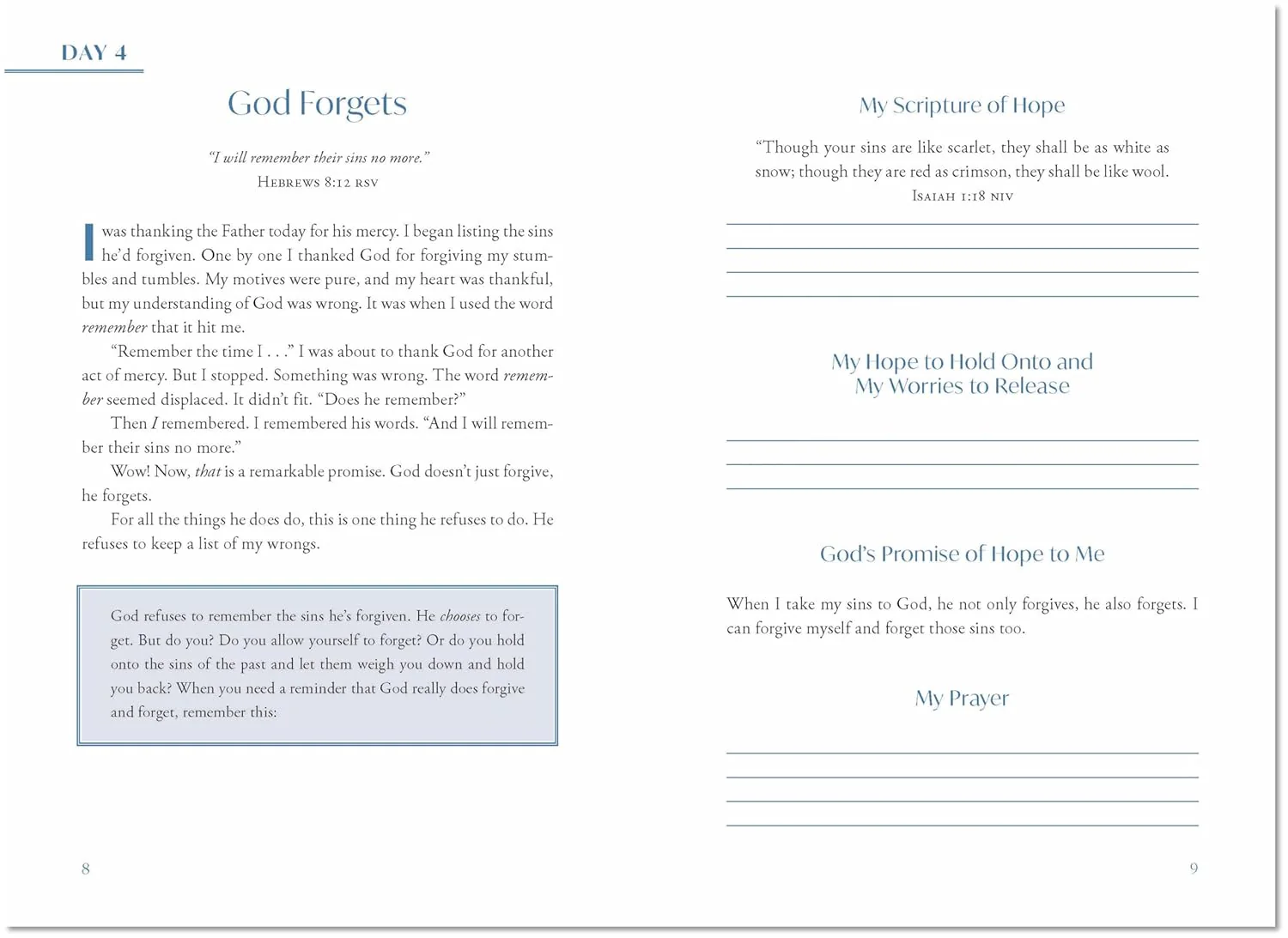 Hope for Hard Days: 90 Reflections of Comfort, Calm, and the Certainty of Heaven (A Daily Devotional) - Image 4