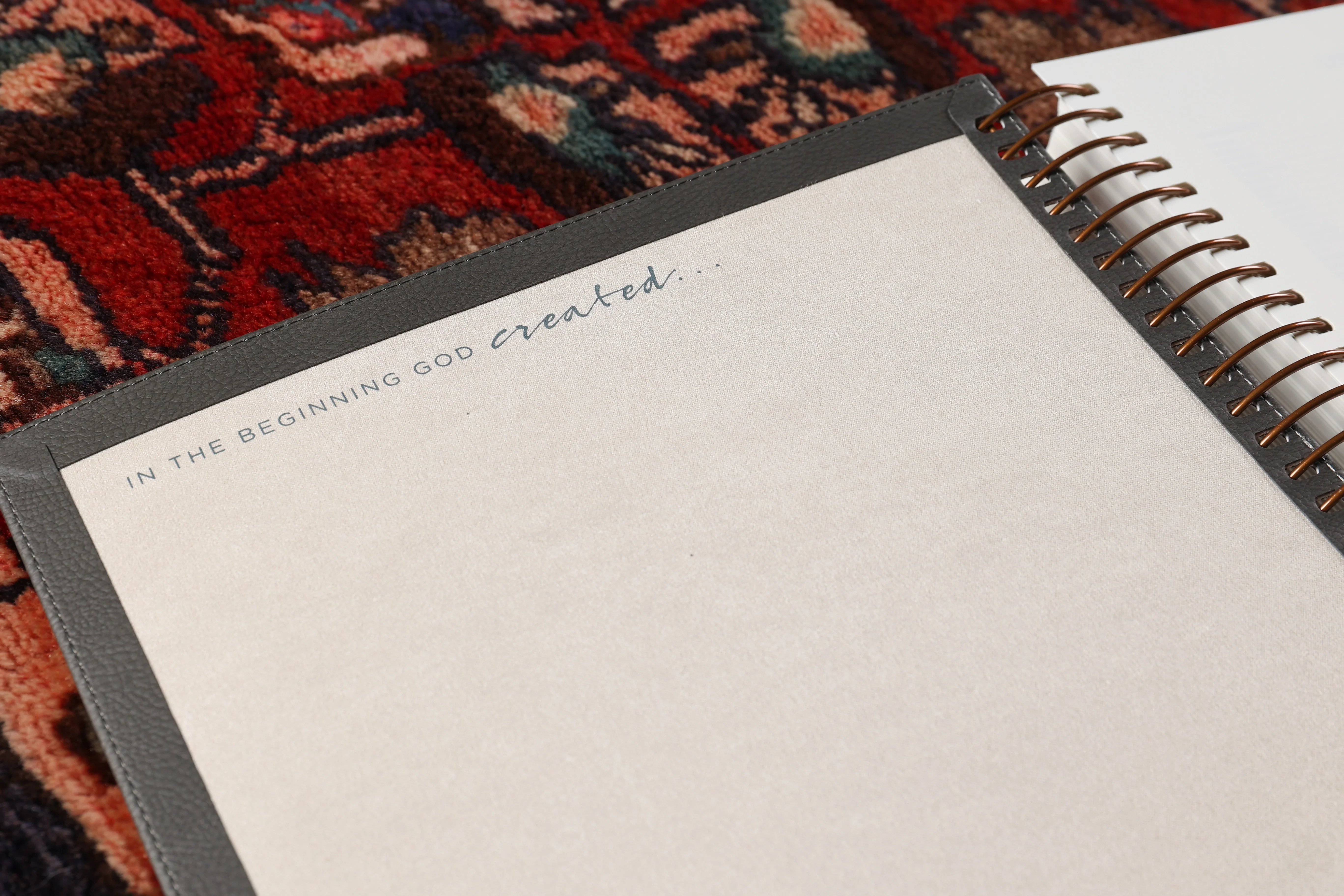 NIV, Spiral-bound Illustrating Bible, Softcover Spiral, Dark Gray: Draw, Write, and Reflect Your Way Through Scripture - Image 4