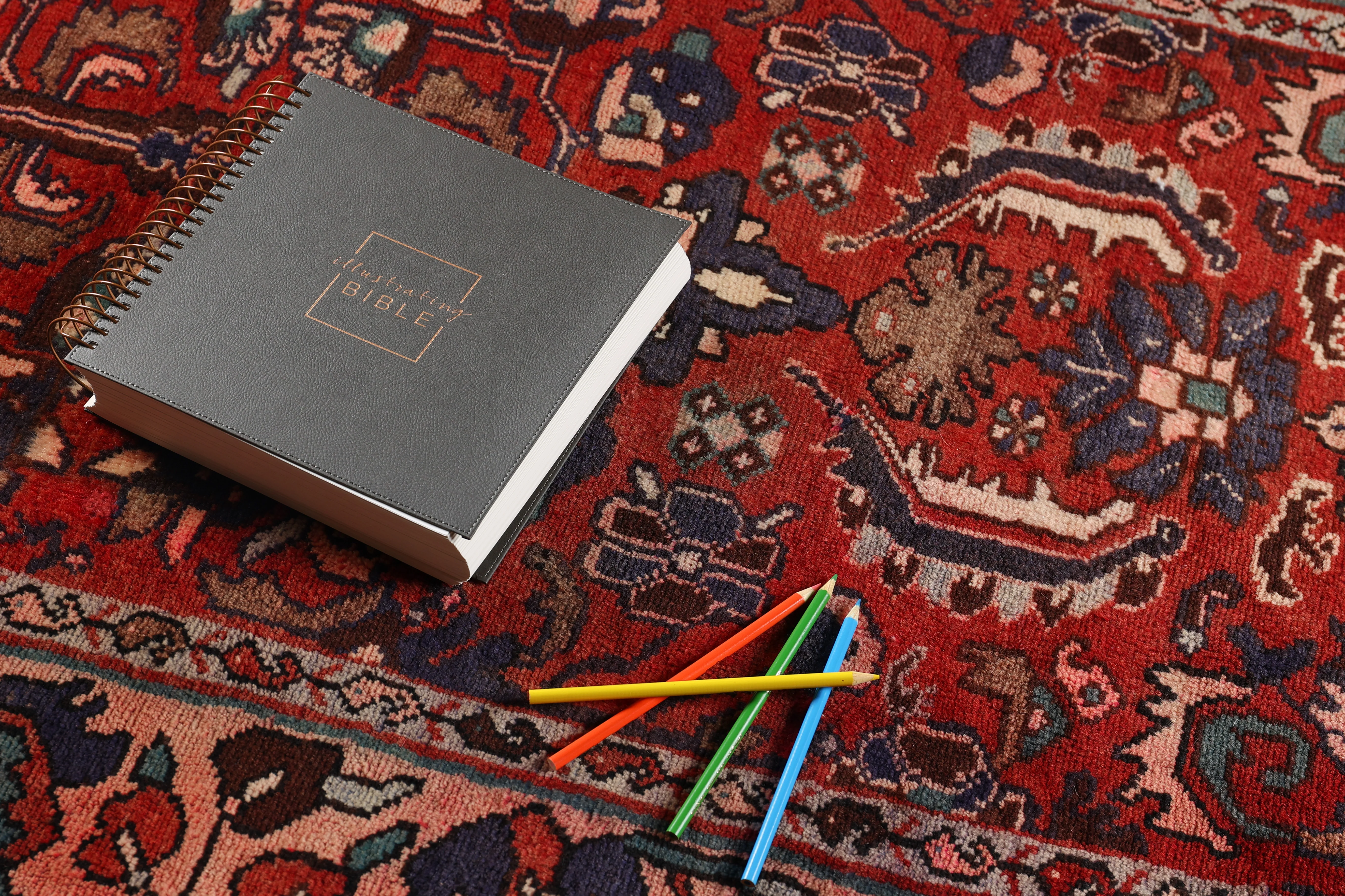 NIV, Spiral-bound Illustrating Bible, Softcover Spiral, Dark Gray: Draw, Write, and Reflect Your Way Through Scripture - Image 9