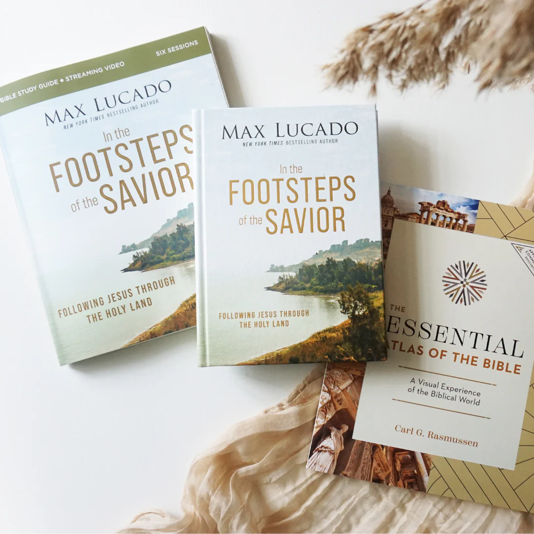 In the Footsteps of the Savior Study Guide + Book + Atlas Premium Bundle - Image 2