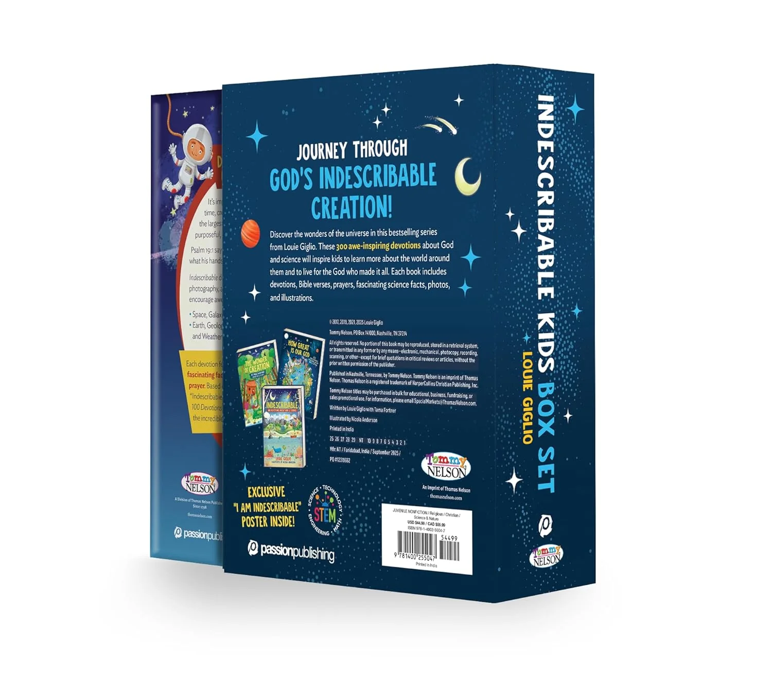 Indescribable Kids Box Set with Poster (Indescribable, How Great Is Our God, The Wonder of Creation): Includes 3 Devotionals About God and Science! - Image 9