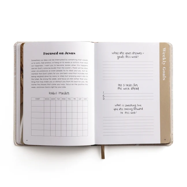 Inspirational Productivity Journal: You Are Strong & Courageous - Image 6