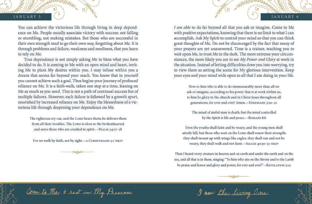 Jesus Calling, Commemorative Edition: Enjoying Peace in His Presence (A 365-Day Devotional, Includes 12 Bonus Devotions and 12 Letters from the Author) – Perfect Christian Gift for Lent and Easter - Image 15