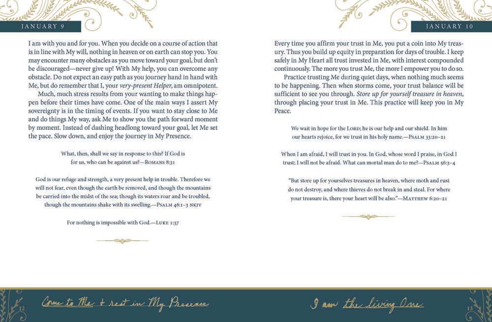 Jesus Calling, Commemorative Edition: Enjoying Peace in His Presence (A 365-Day Devotional, Includes 12 Bonus Devotions and 12 Letters from the Author) – Perfect Christian Gift for Lent and Easter - Image 16