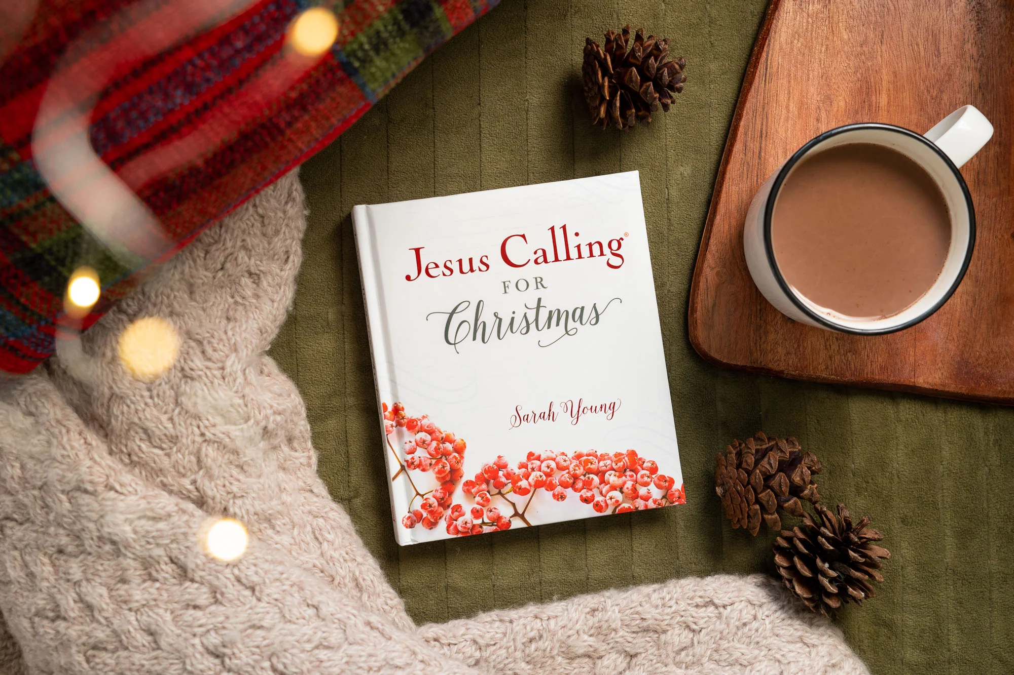Jesus Calling for Christmas, Padded Hardcover, with Full Scriptures: Seasonal Devotions for Christmas (A 50-Day Devotional) – The Perfect Christian Gift for Advent and the Holiday Season - Image 5