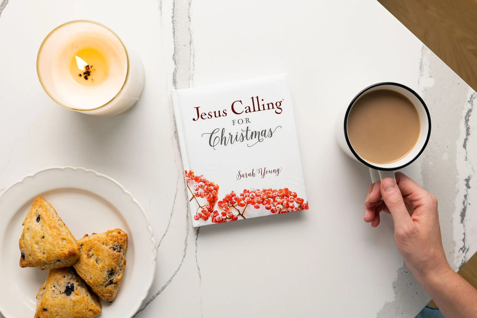 Jesus Calling for Christmas, Padded Hardcover, with Full Scriptures: Seasonal Devotions for Christmas (A 50-Day Devotional) – The Perfect Christian Gift for Advent and the Holiday Season - Image 7