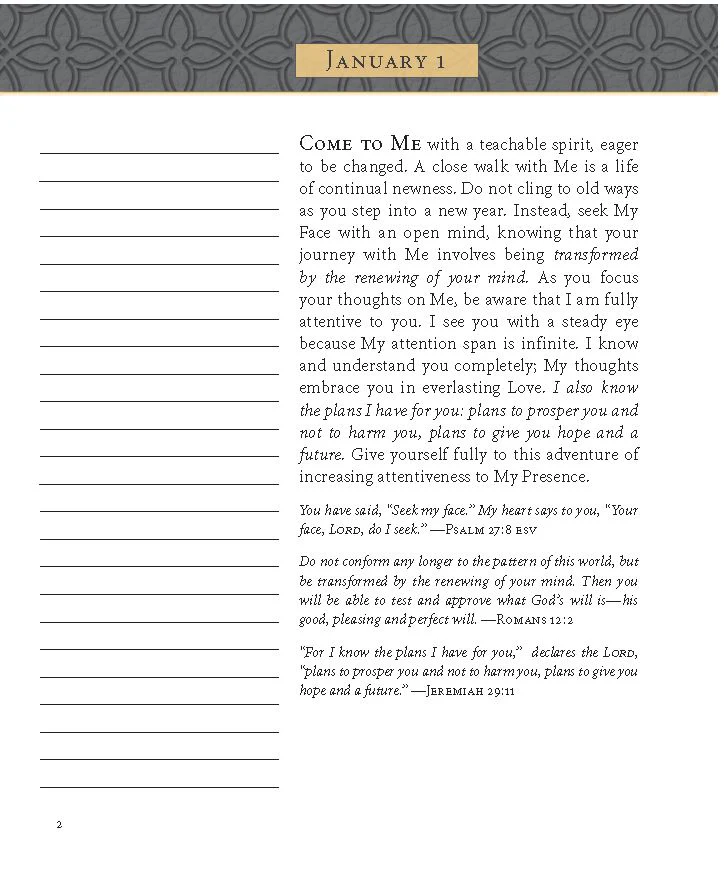 Jesus Calling Note-Taking Edition, Leathersoft, Black, with Full Scriptures: Enjoying Peace in His Presence (A 365-Day Devotional and Prayer Journal) – The Perfect Christian Gift for Lent and Easter - Image 10